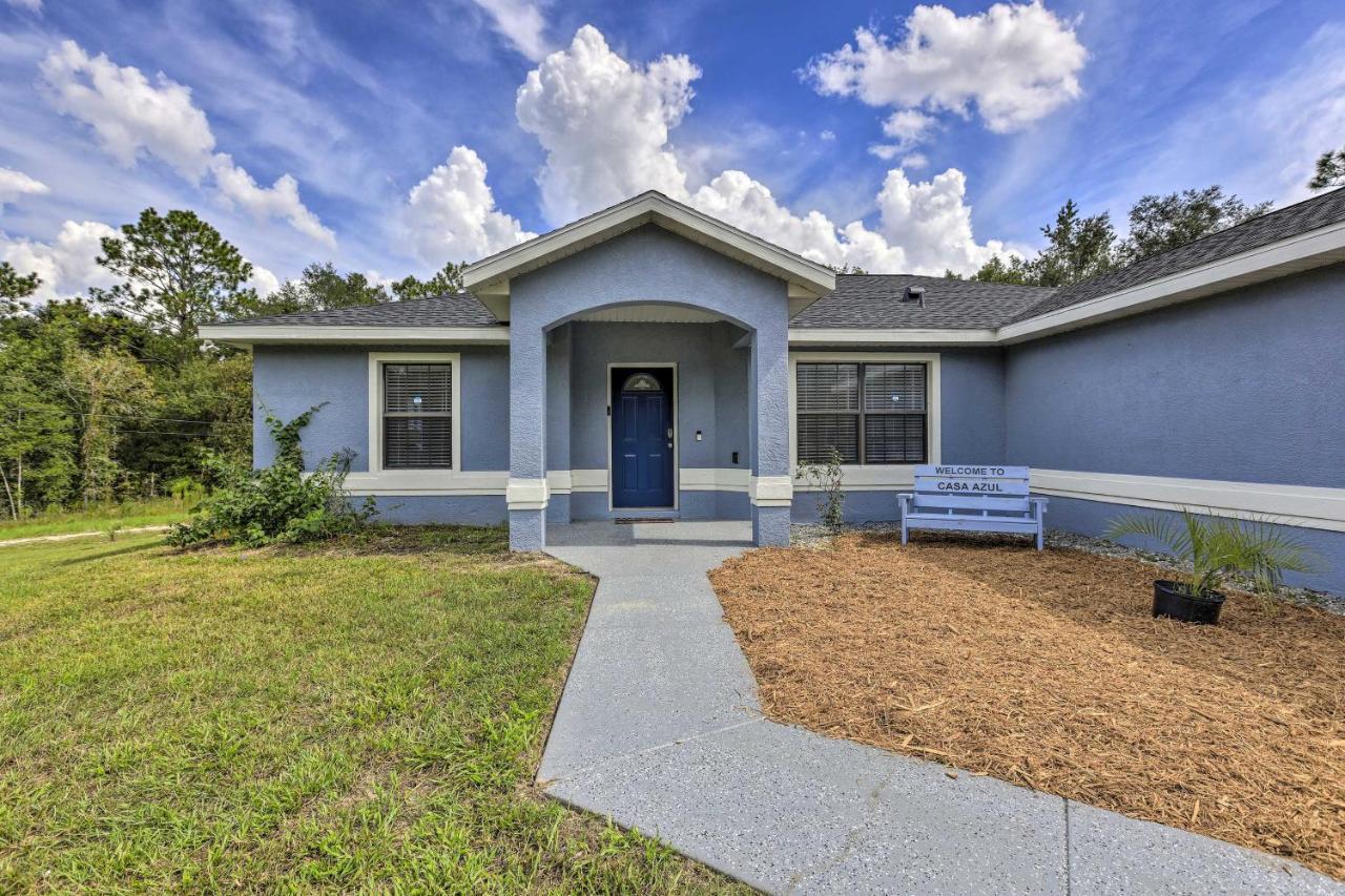 Ocala Casa Azul 7 Mi To World Equestrian Center Villa Ngoại thất bức ảnh